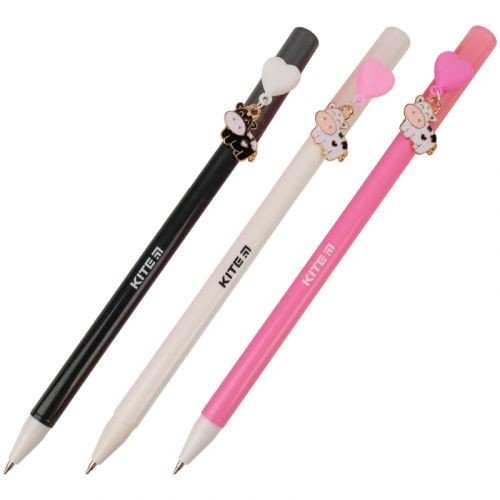 Ручка кулькова Cows, синя