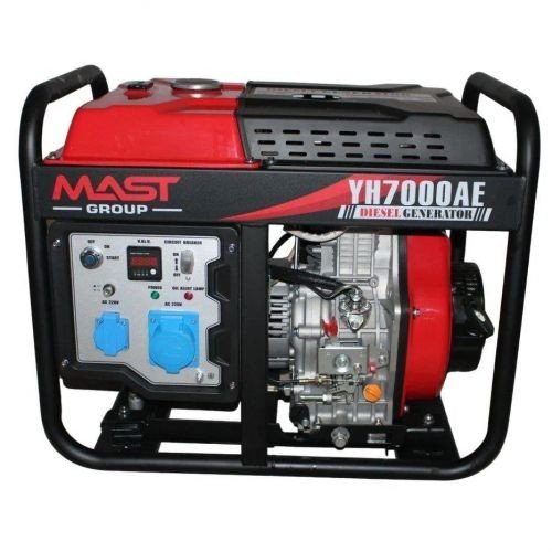 Дизель-Генератор MAST GROUP YH7000AE (ном 4,5 кВт, макс 6,3 кВА)