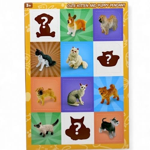 Набір тварин (адвент-календар), 12 фігурок, середня висота: 3.5 см