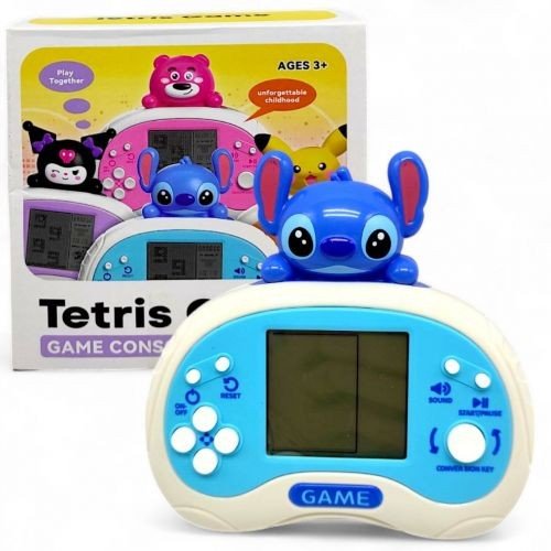 Тетріс "Стіч" (регулювання гучності, класичні ігри, звук, на батарейках, рівні складності)