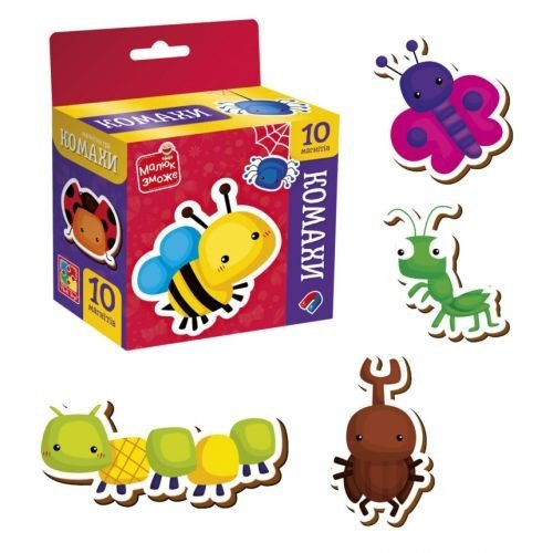 Гра розвиваюча (набір магнітів) "Комахи"