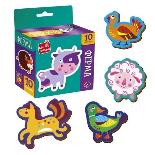 Гра розвиваюча (набір магнітів) "Ферма"