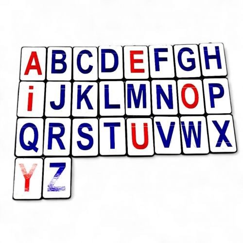 Набір магнітних букв «Англійська абетка» в пакетику