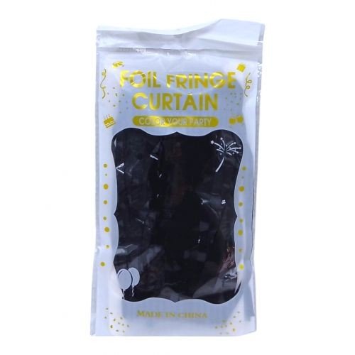 Фотозона-шторка "Дощик", 1х2 м, 1,6 мкр (чорний)