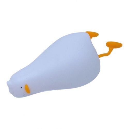 Нічник силіконовий Качка Lie in peace duck sleep Lamp