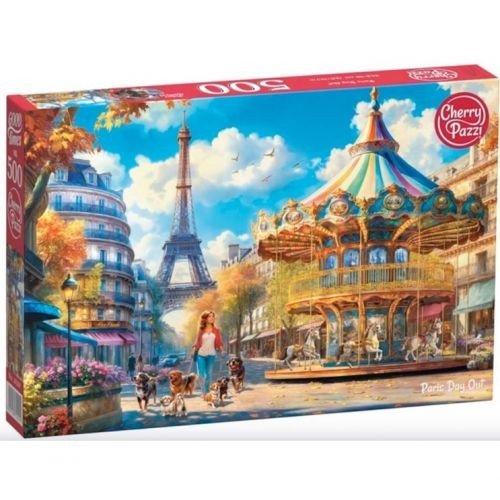 Пазли "День у Парижі", 500 елементів