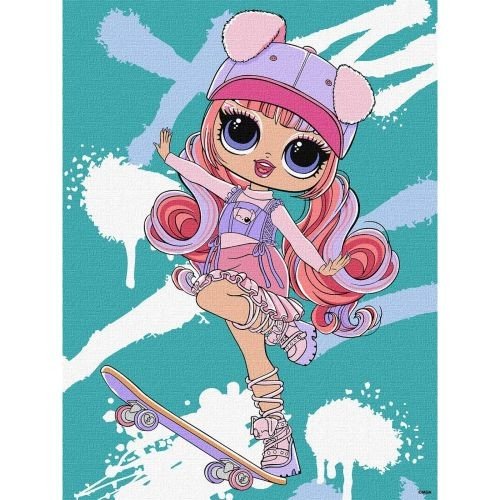 Картина за номерами - L.O.L. Surprise! Tweens Skate Dance Ali Dance 2 (30х40 см)