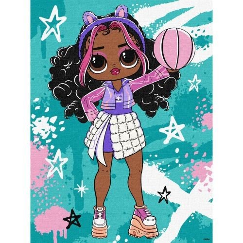 Картина за номерами - L.O.L. Surprise! Tweens Skate Dance Hoops Cutie (30х40 см)