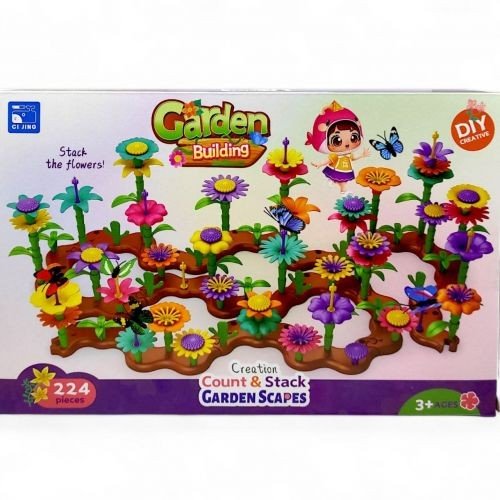 Конструктор "Garden Building Квіти"  224 деталі