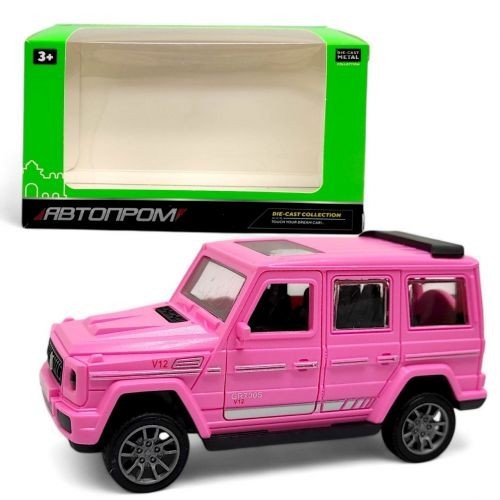 Іграшка машина АВТОПРОМ Мерседес (Рожевий)