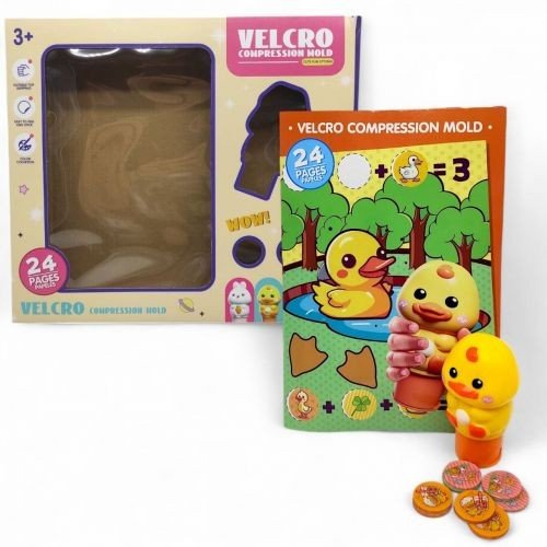 Іграшка штамп з наклейками в коробці (Качення)