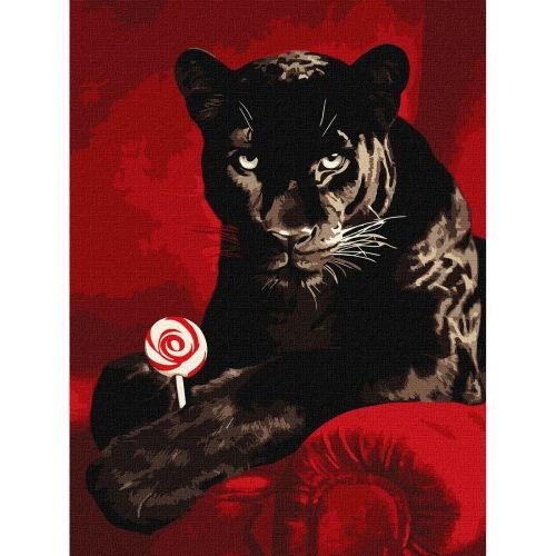 Картина за номерами "Солодкий погляд" 30х40 см