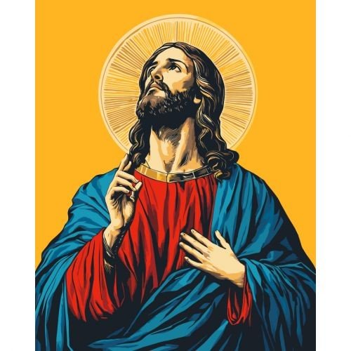 Картина за номерами "Спаситель" 40х50 см