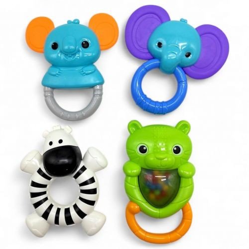 Набір брязкалець (4 шт) в кульку