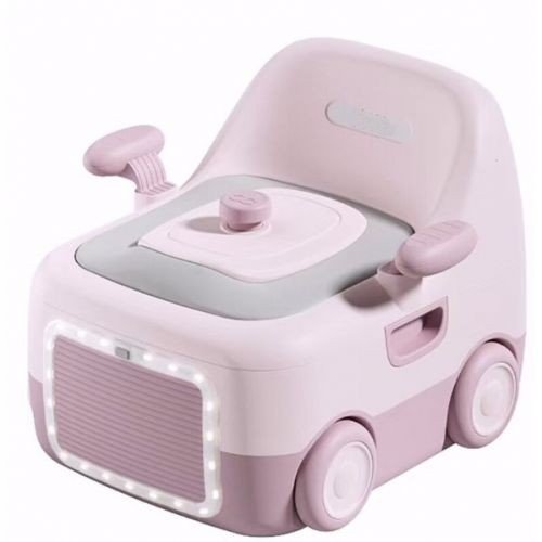 Горщик дитячий "Bimbo " (колір рожевий, м`яке сидіння, підсвічування, в коробці)