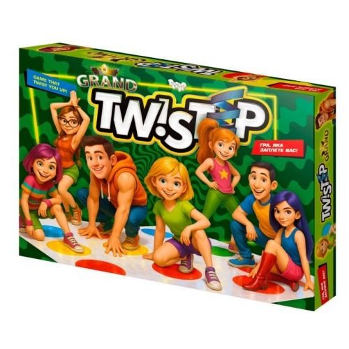 Гра, що розвиває координацію рухів "GRAND Твістеп" укр