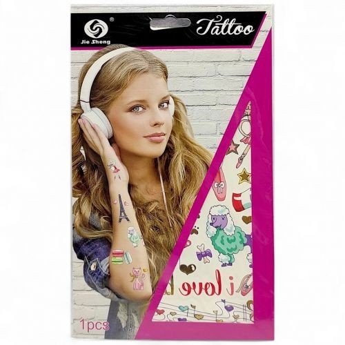 Тимчасове тату (1 аркуш)