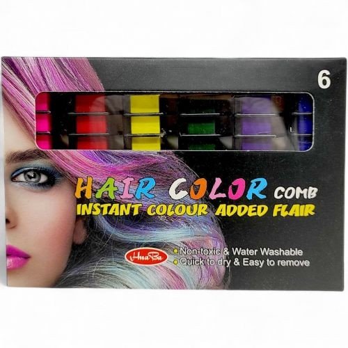 Фарба для волосся неонова, 6 кольорів