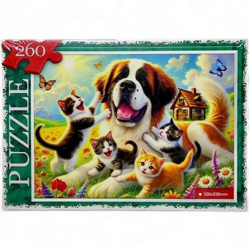 ПАЗЛИ 260 ЕЛЕМЕНТІВ "ДОБРИЙ ПЕС"