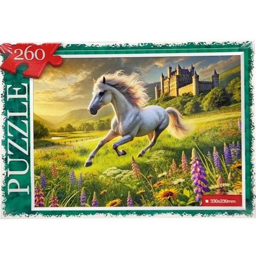 ПАЗЛИ 260 ЕЛЕМЕНТІВ "БІЛИЙ КІНЬ"