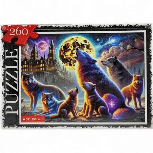 ПАЗЛИ 260 ЕЛЕМЕНТІВ "ВОВЧА ЗГРАЯ"