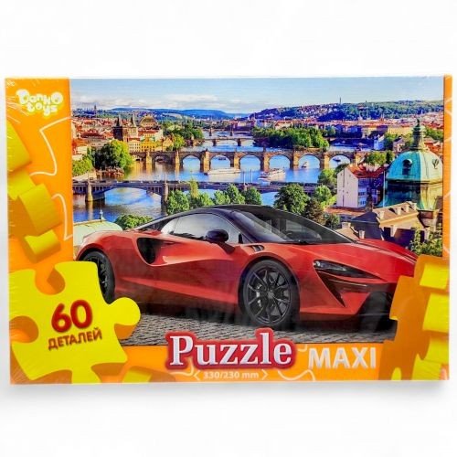 MAXI PUZZLE 60 "ЧЕРВОНИЙ СПОРТКАР"