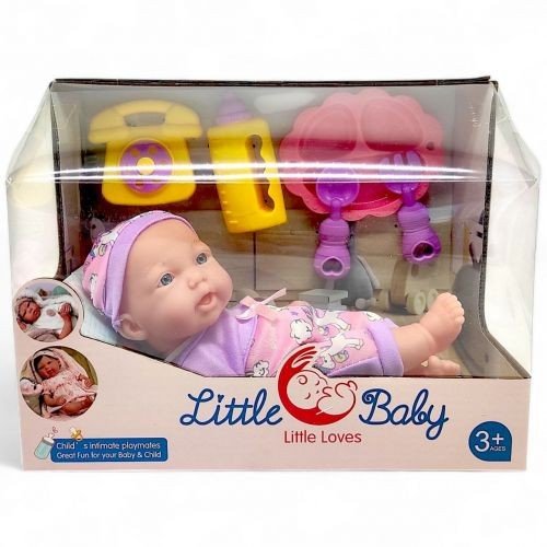 Лялька пупс та аксесуари, 25 см