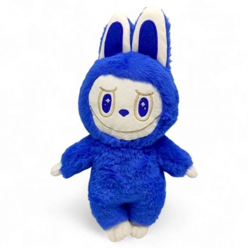 Іграшка мʼяка "Лабубу" 30 см (СИНЯ)