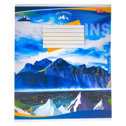 Зошит кольоровий 48 аркушів, клітинка 3814