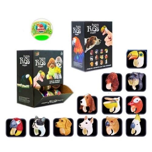 Фігурка-сюрприз (каблучка) "Тварини", мікс видів