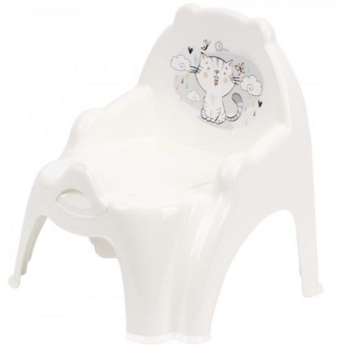 ГОРЩИК ДИТЯЧИЙ "КОТИК" (БІЛИЙ)