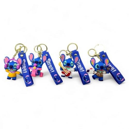 Брелок "Стіч" гумовий 7 см (мікс видів, ціна за 1 шт)