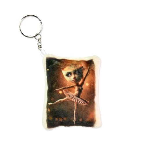 Плюшевий брелок Strateg Балерина (60884)