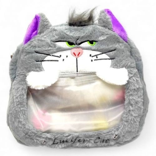 Сумочка КОТИК, 26 см (СІРИЙ)