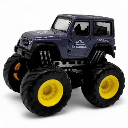 Машинка металева "АВТОПРОМ. МОНСТР ТРАК" (СІРИЙ)