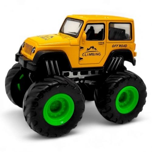 Машинка металева "АВТОПРОМ. МОНСТР ТРАК" (ЖОВТИЙ)