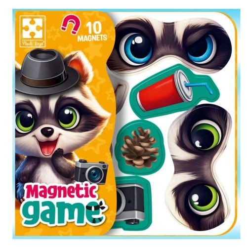 Гра розвиваюча Vladi Toys магнітна "Емоції Єнота" VT3220-03 (укр)