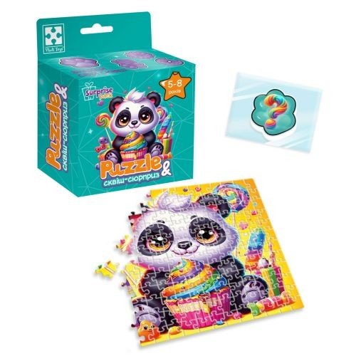 Пазли із сюрпризом "Панда" (укр)