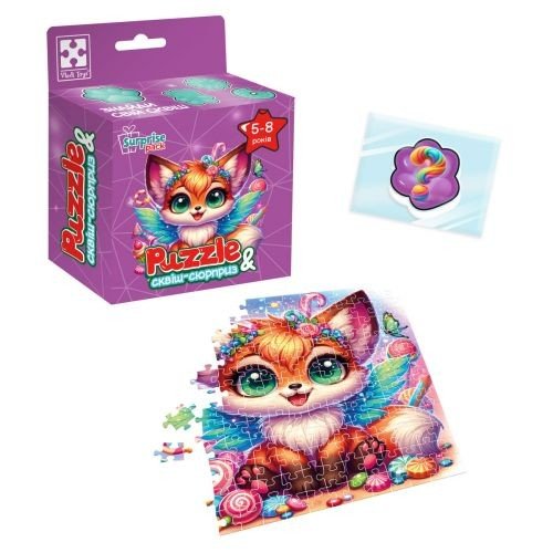 Пазли із сюрпризом "Лисеня" (укр)