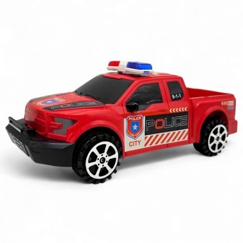 Машинка, інерція,у пакеті  (ЧЕРВОНА)