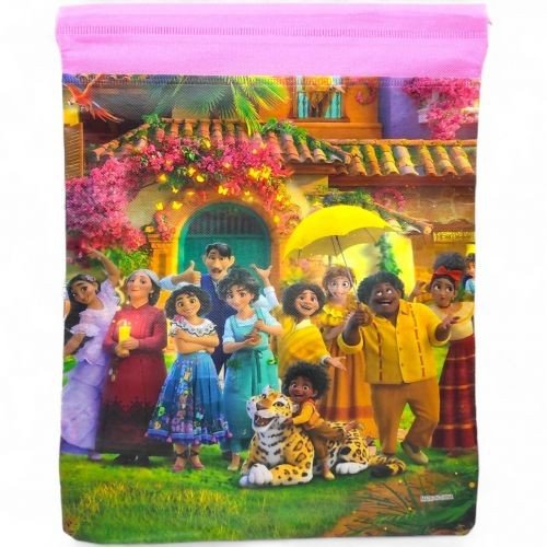 Сумочка (рюкзак тканинний) 36 см, ЕНКАТО СВІТ МАГІЇ (РОЖЕВИЙ)