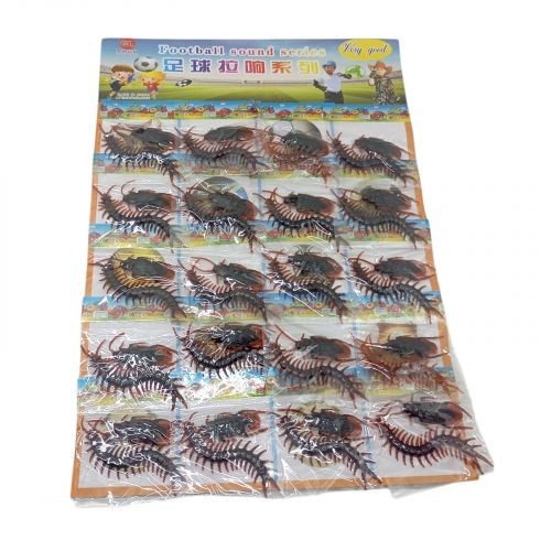 Прикол пластиковий Прусак та Сколопендра 4,5 см