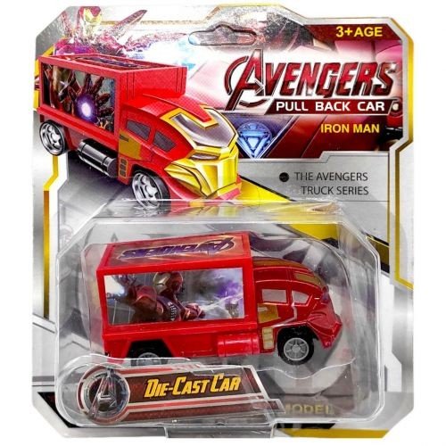 Машинка інерційна в блістері (ЗАЛІЗНА ЛЮДИНА)