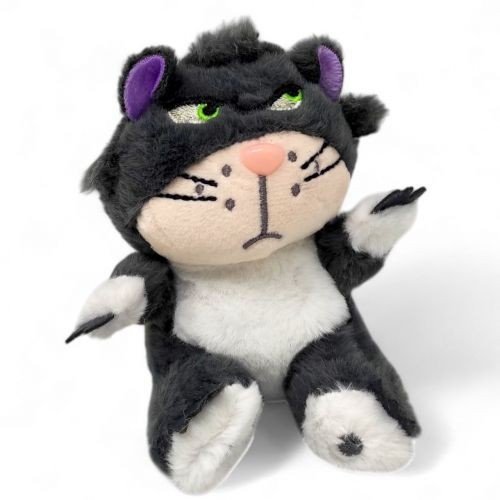 Мяка іграшка-брелок "Кіт", 12 см (СІРИЙ)