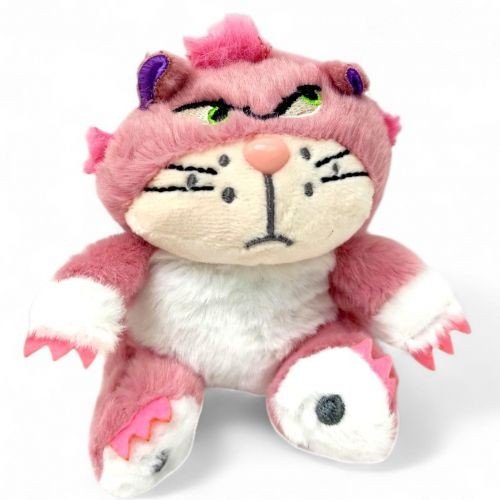 Мяка іграшка-брелок "Кіт", 12 см (РОЖЕВИЙ)