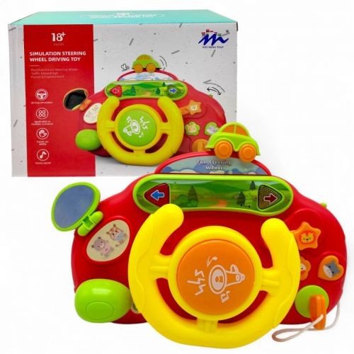 Інтерактивна іграшка "Кермо", (червоне)