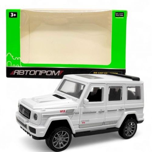 Машинка металева "Автопром. Мерседес" білий