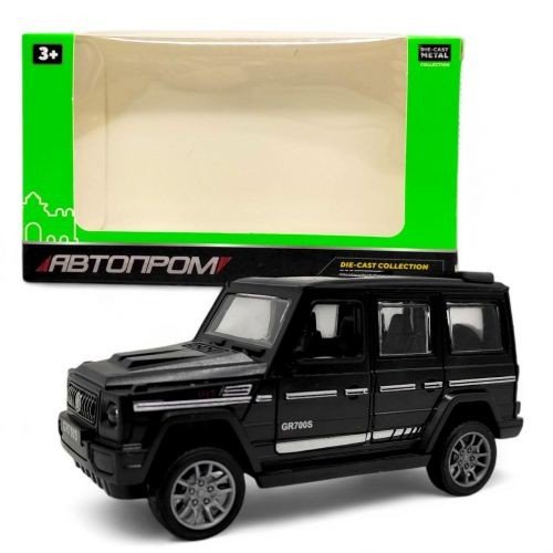 Машинка металева "Автопром. Мерседес" чорний