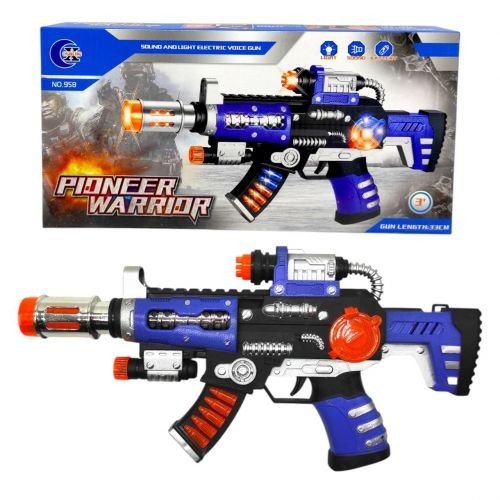 Автомат на батарейках (світло, звук)