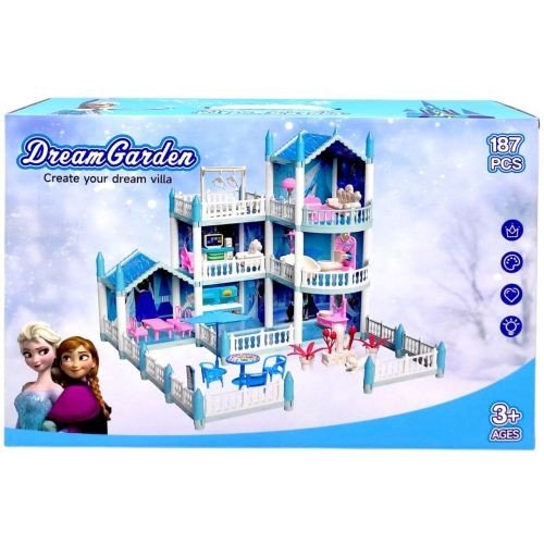 Ляльковий будиночок з меблями та аксесуарами